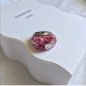 AUTH Swarovski Crystal Hello Kitty Sanrio Ring
